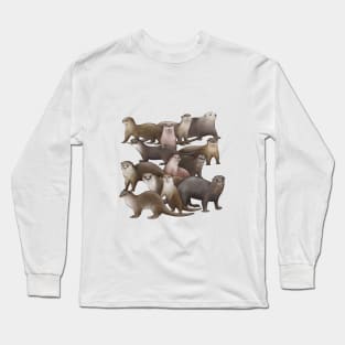 World Otter Day Long Sleeve T-Shirt